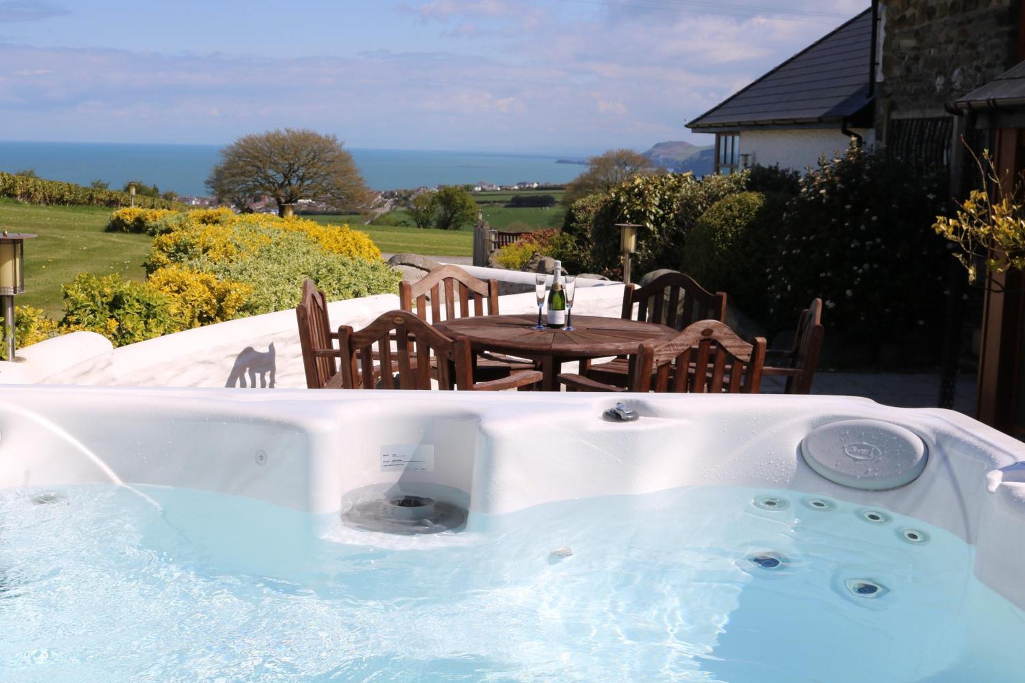 Penlan Coastal Cottages-Millstone อาเบอร์พอร์ธ ภายนอก รูปภาพ
